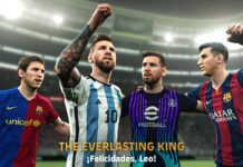 eFootball Merayakan Kemenangan Ambasador Lionel Messi yang Sekali Lagi Dinobatkan Sebagai Pemain Bola Terhebat di Dunia Lionel Messi