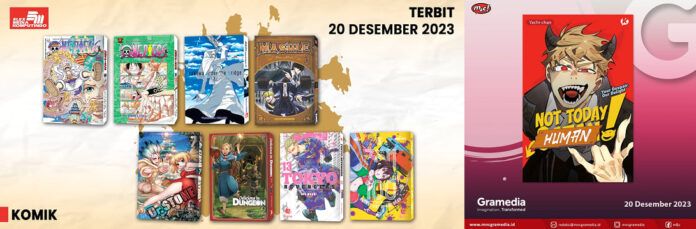 Jadwal Terbit Komik Tanggal 20 Desember 2023