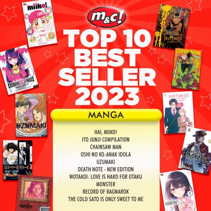 komik best seller m&c