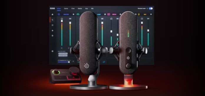 Steelseries Alias Series microphones powered by Sonar for Streamers