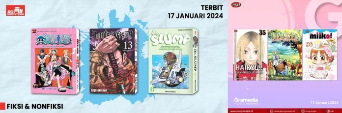 komik Jadwal Terbit Komik Tanggal 17 Januari 2024