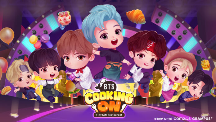 BTS Cooking On TinyTAN Restaurant