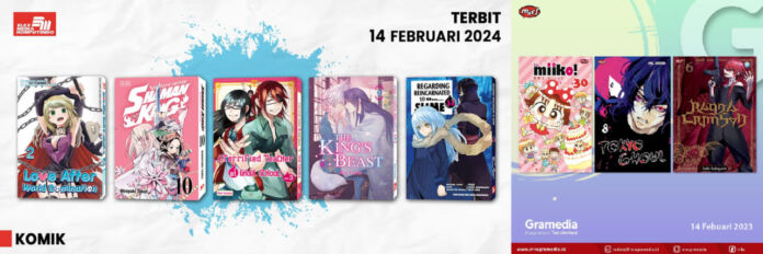 komik Jadwal Terbit Komik Tanggal 14 Februari 2024