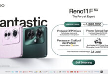 Gelar Rangkaian Penjualan Perdana Serentak di Indonesia, OPPO Janjikan Update Fitur AI Generatif di Reno11 F 5G