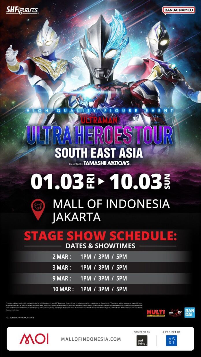 ultraman blazar ULTRA HEROES TOUR SOUTH EAST ASIA