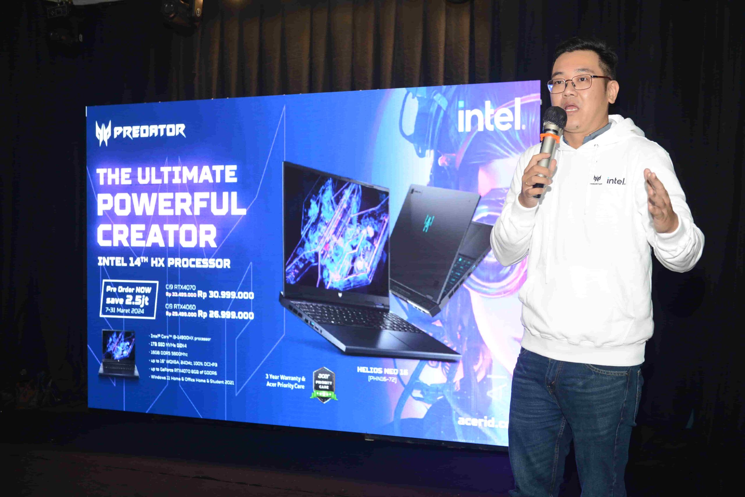 Andreas Lesmana-Gaming Product Manager Acer Indonesia
