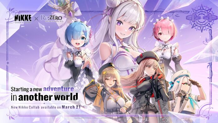 NikkexRe:Zero_banner nikke re:zero rezero