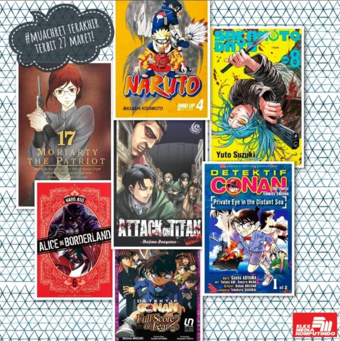 komik bocoran komik maret 2024