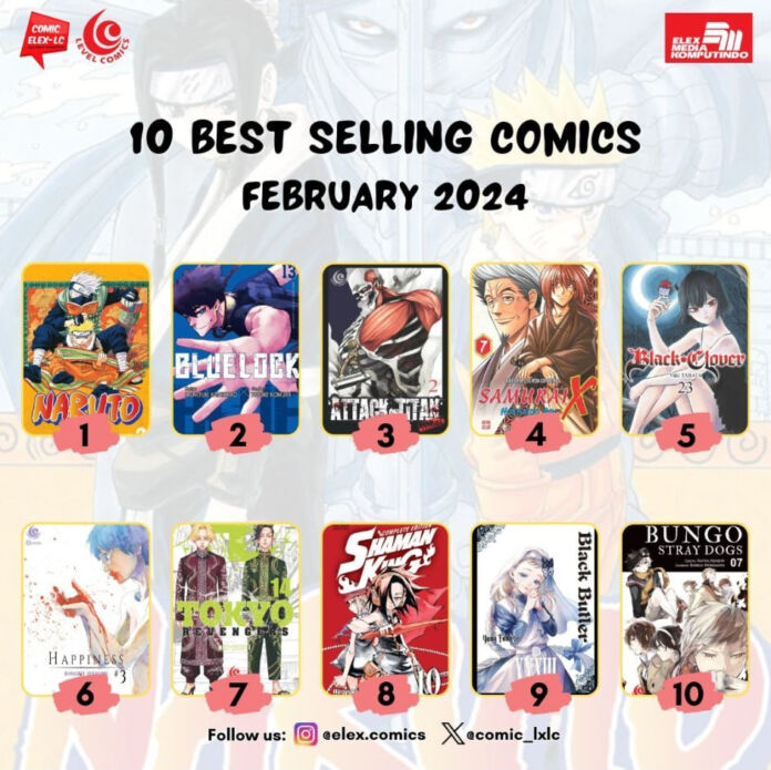 best seller elex media februari 2024