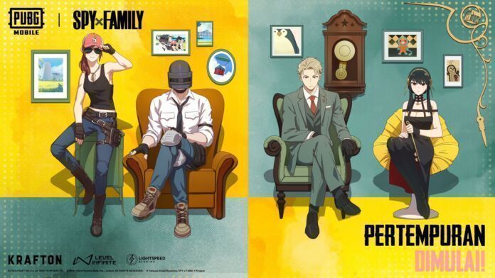PUBGMxSpyFamRelease_banner pubg mobile SPY×FAMILY spyxfamily