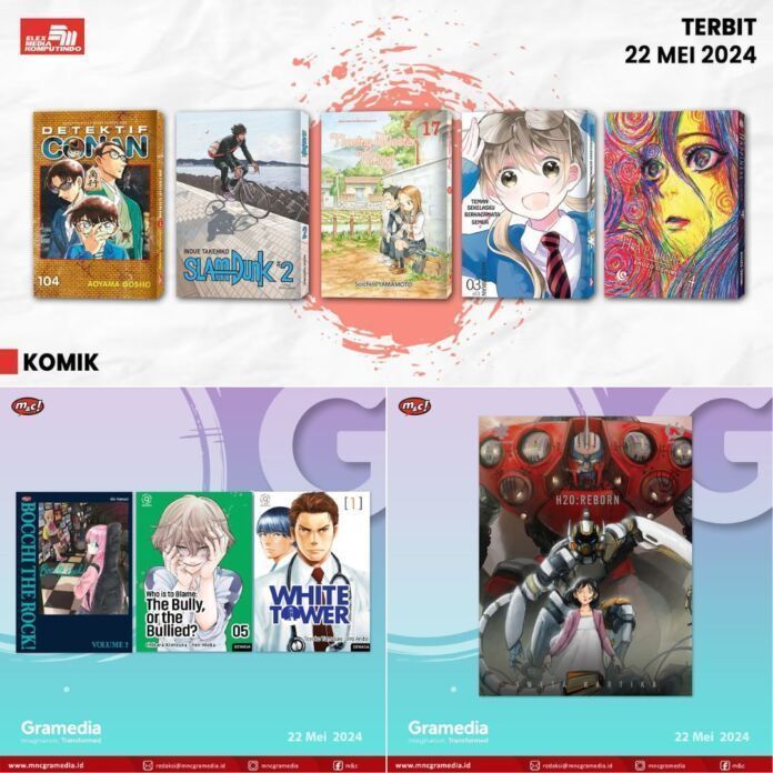 Jadwal Terbit Komik Tanggal 22 Mei 2024