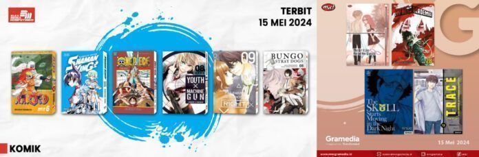 Jadwal Terbit Komik Tanggal 15 Mei 2024