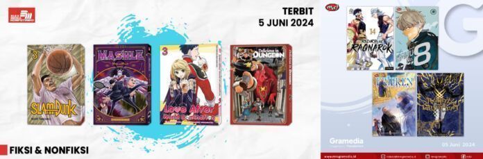 komik Jadwal Terbit Komik Tanggal 5 Juni 2024
