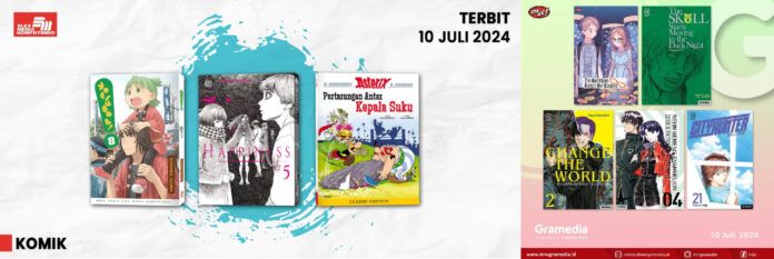 komik Jadwal Terbit Komik Tanggal 10 Juli 2024