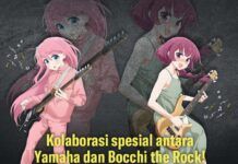 Wow! Beli Atau Mencoba Alat Musik Yamaha Bisa Dapat Merchandise Bocchi the Rock! yamaha
