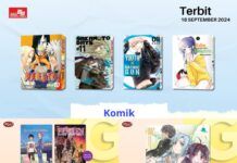 Jadwal Terbit Komik Tanggal 18 September 2024