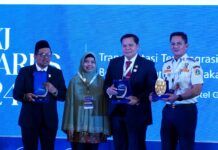 Apresiasi dari Menteri Perhubungan