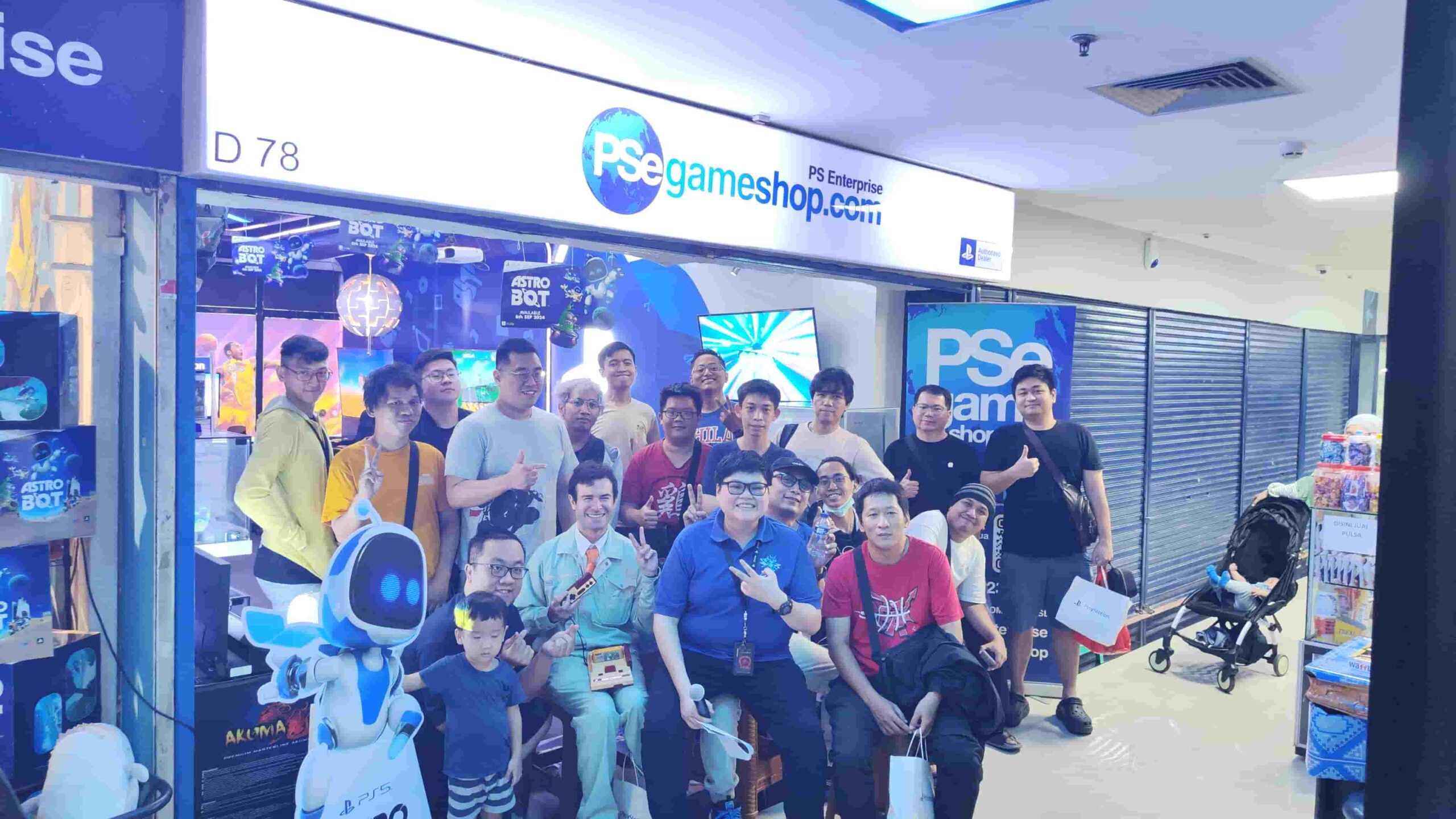 Peluncuran Astro Bot Peluncuran Astro Bot