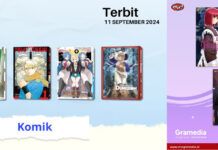 Jadwal Terbit Komik Tanggal 11 September 2024
