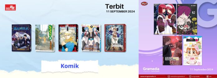 komik Jadwal Terbit Komik Tanggal 11 September 2024