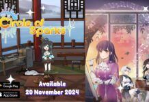 Circle of Sparks: Game Rhythm dan Simulasi Mendekorasi Ruangan WizDream Games