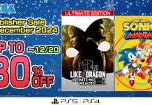 SEGA Publisher Sale Desember 2024: Diskon Besar Game Populer SEGA Publisher Sale Desember 2024