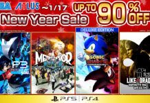 Jelang 2025, Sambut Diskon SEGA New Year Sale SEGA New Year Sale 2024