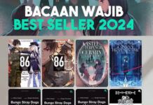 Inilah Deretan Novel Ringan Best Seller Terbitan m&c! & Penerbit Clover Selama Tahun 2024 best seller penerbit clover 2024