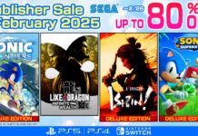 SEGA Publisher Sale – February 2025: Diskon Hingga 80%! SEGA Publisher Sale - February 2025