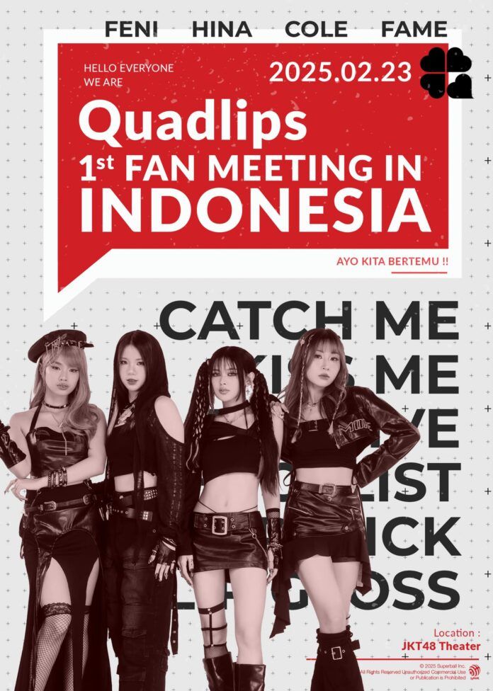 quadlips fan meeting indonesia quadlips fan meeting indonesia AKB48 JKT48