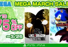 SEGA Mega March Sale 2025 Hadir dengan Diskon Besar! SEGA Mega March Sale 2025