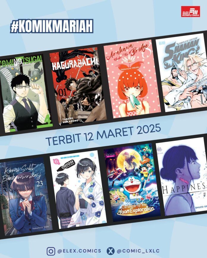 komik bocoran komik maret 2025