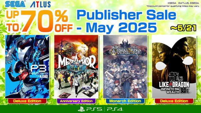 SEGA Publisher Sale Mei 2025