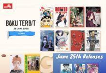 Jadwal Terbit Komik Tanggal 25 Juni 2025