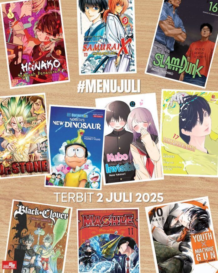 komik bocoran komik juli 2025