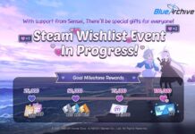blue archive steam