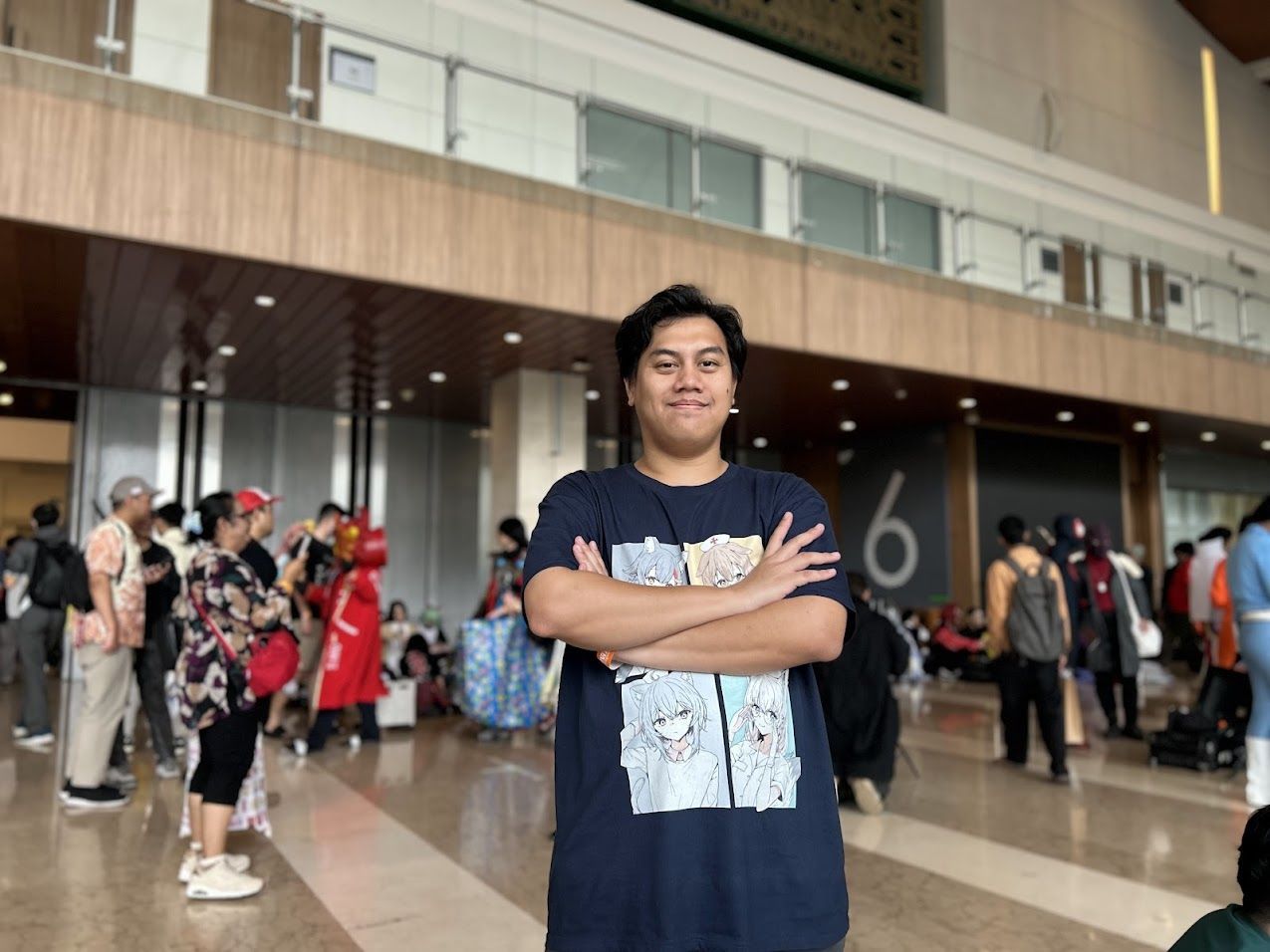 Haekel, pengunjung Comifuro. 