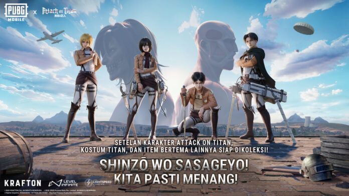PUBG MOBILE x Attack on Titan