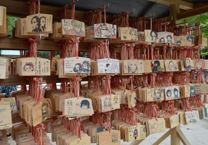 setting anime wisata anime