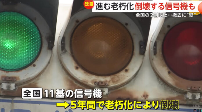 Lampu Lalu Lintas di Jepang Lampu Lalu Lintas di Jepang