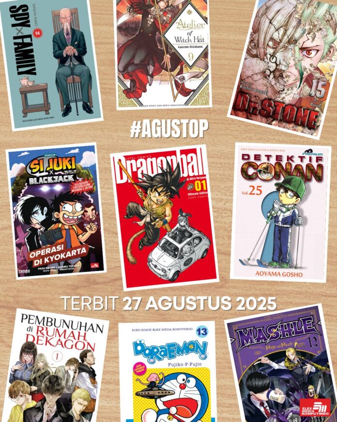 bocoran komik agustus 2025
