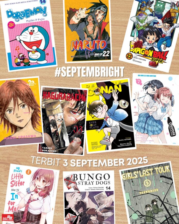 bocoran komik september 2025