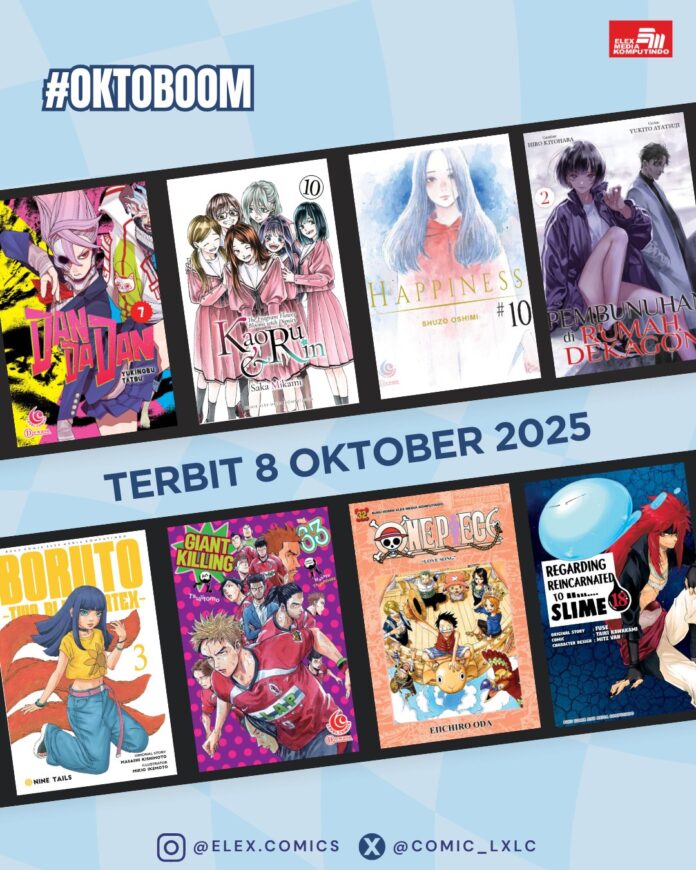 komik bocoran komik oktober 2025