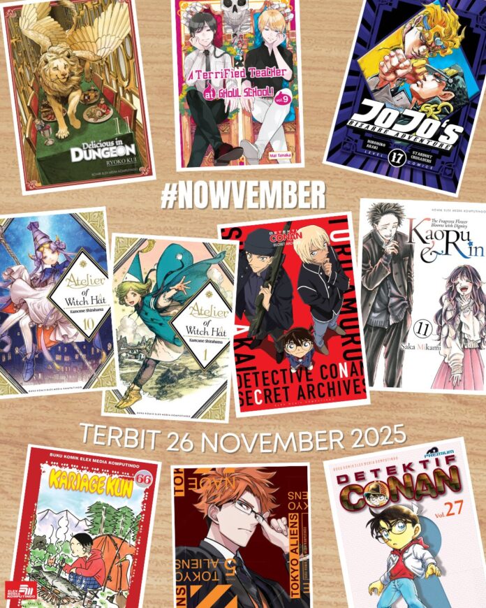 bocoran komik november 2025