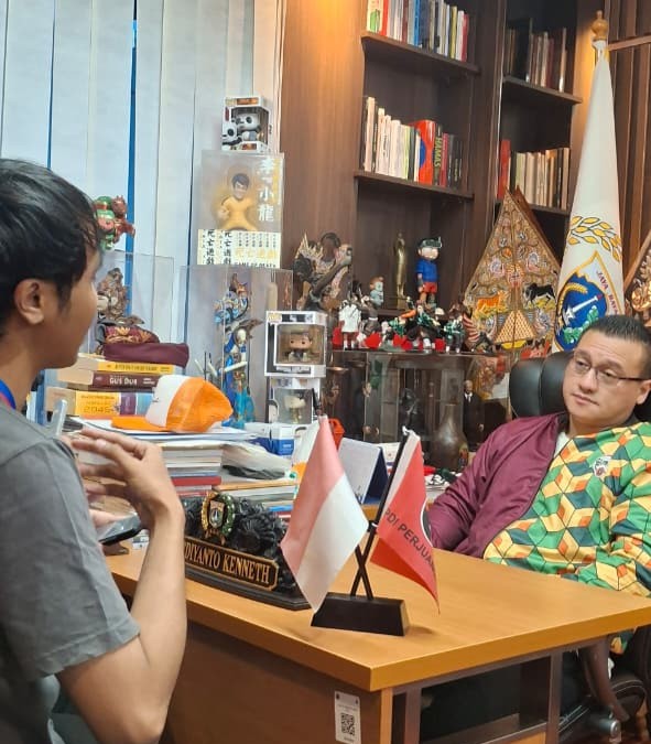 Kami bertanya tentang keterlibatan Bang Ken dengan Djakarta Ennichi