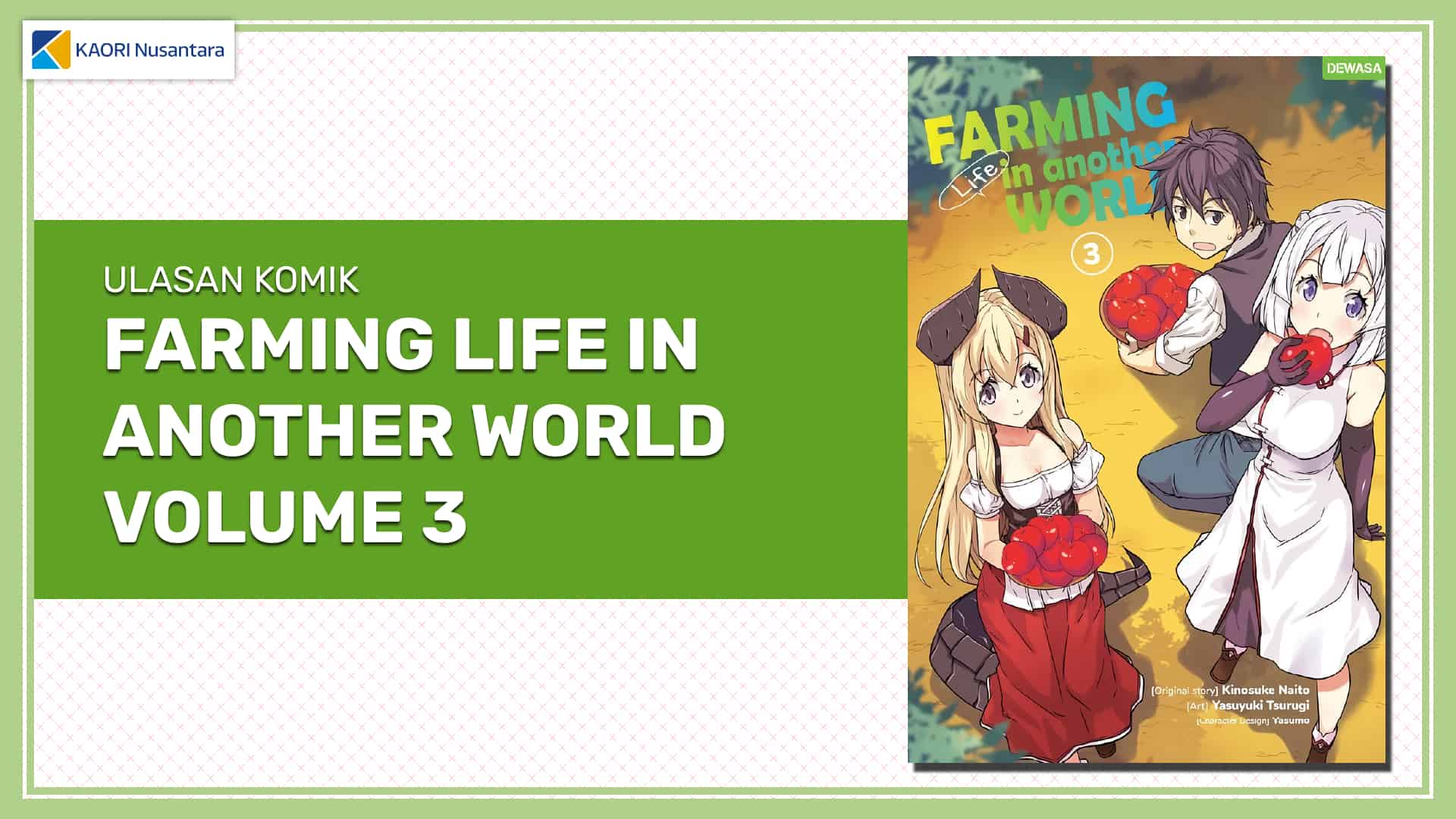 ulasan-komik-farming-life-in-another-world-vol-3-0 Isekai Nonbiri Nouka