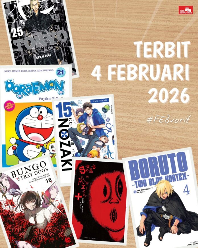 komik bocoran komik februari 2026