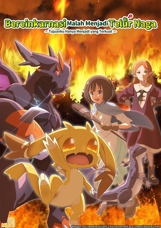 Bereinkarnasi Malah Menjadi Telur Naga ~Tujuanku Hanya Menjadi yang Terkuat~