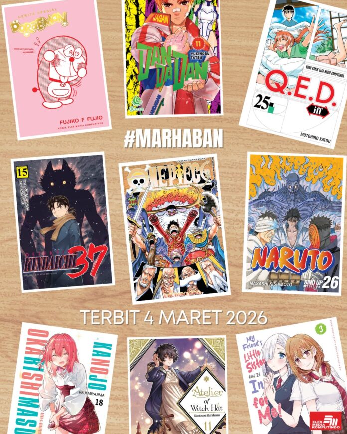 bocoran komik maret 2026