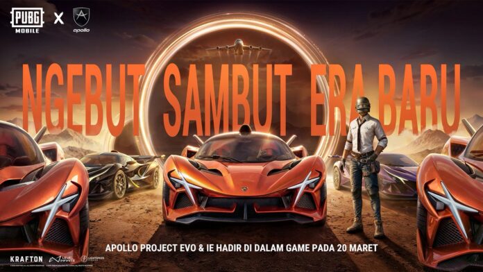 Gambar kolaborasi PUBG Mobile x Apollo Automobil